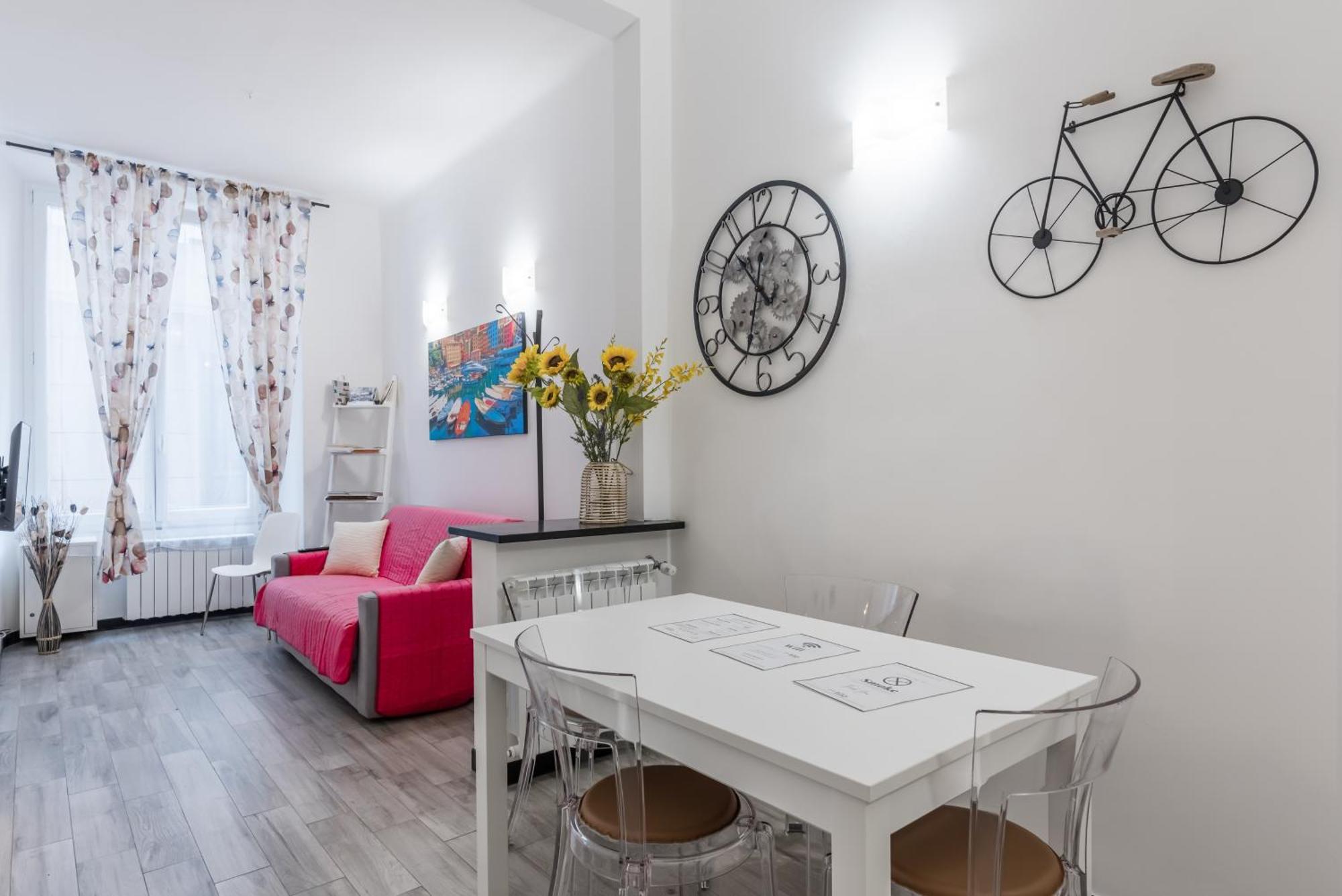 Acquario 5 Minuti, 1Br , Free A-C, Wifi & Netflix "City Center" By Tilo Генуа Екстериор снимка